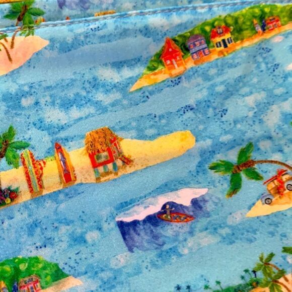 Kaeli Smith beach pattern shorts Size 2 - Picture 7 of 8